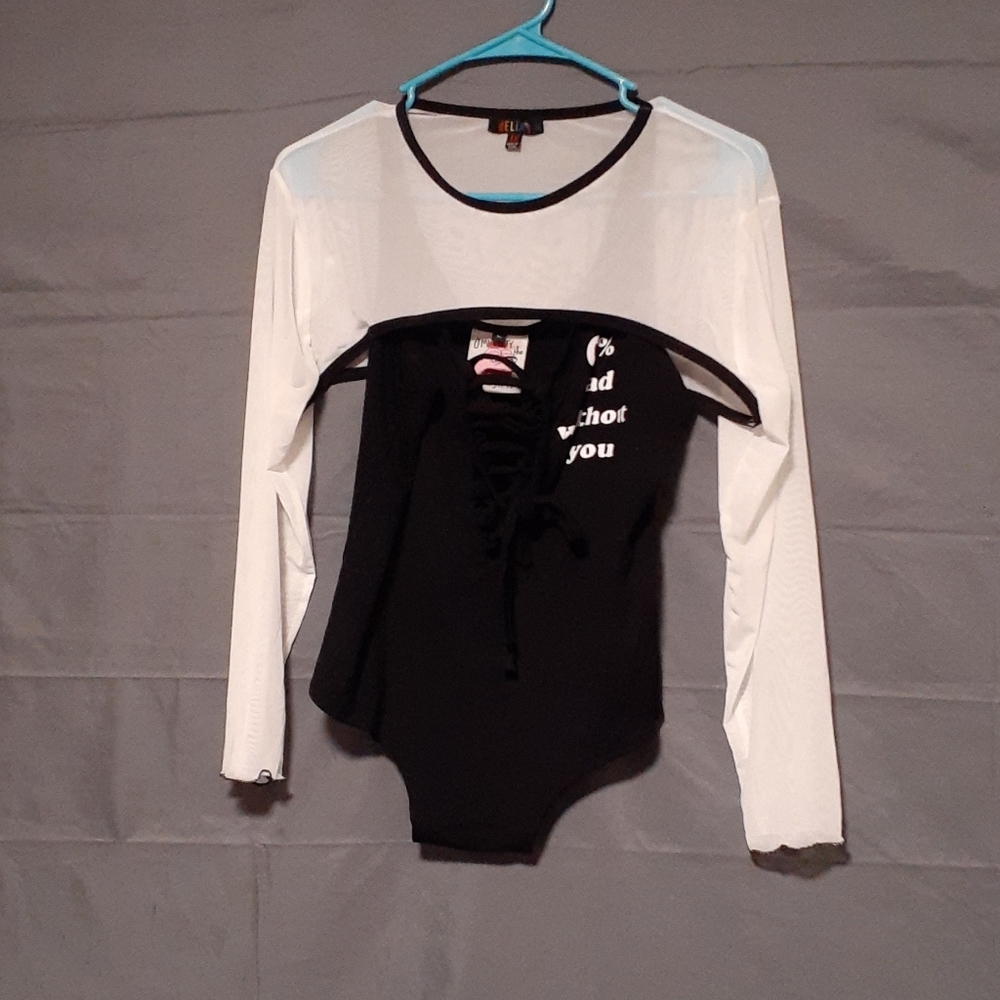 Mesh white over top